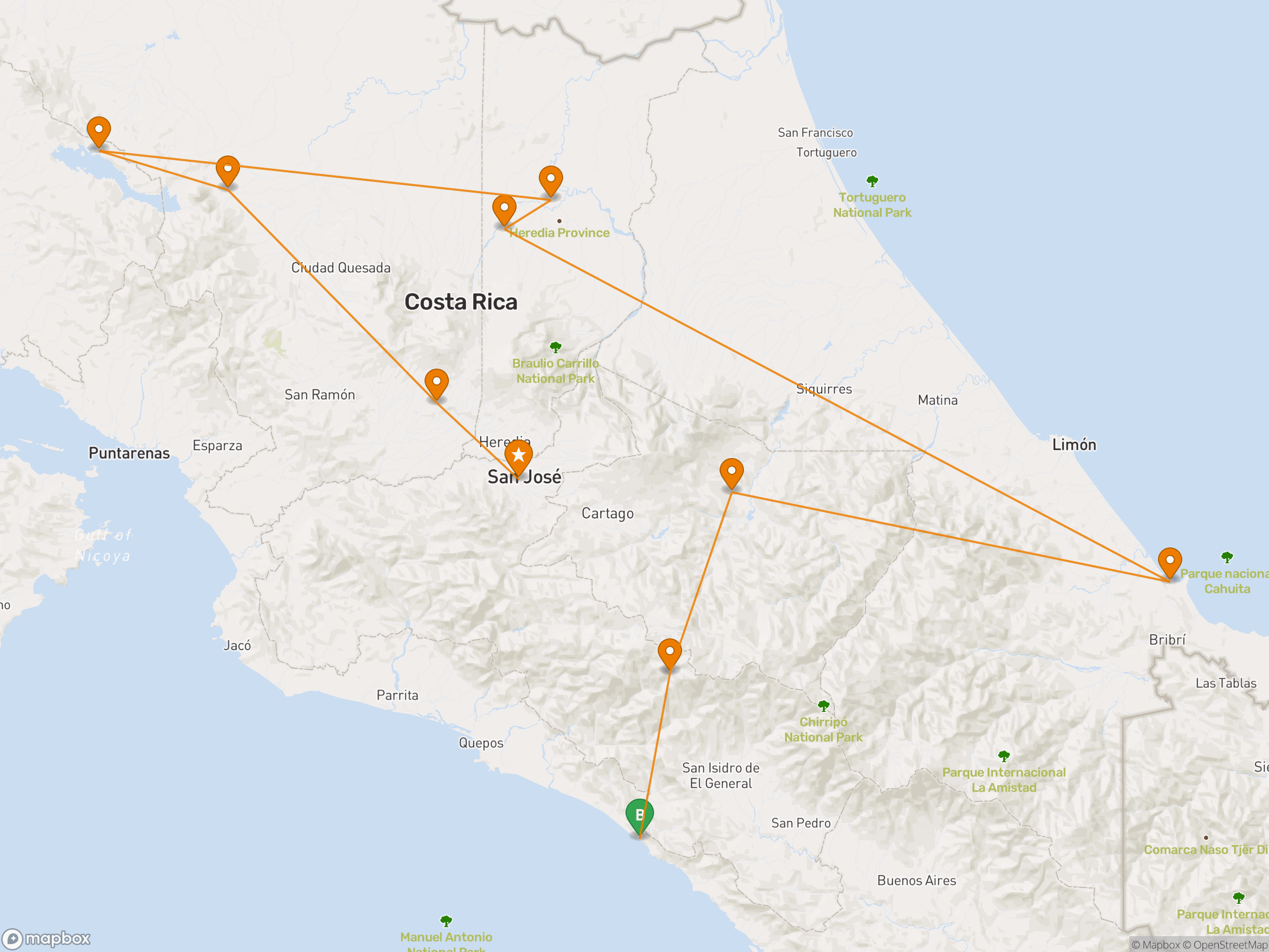 Costa Rica Rundreise – Naturwunder Costa Rica